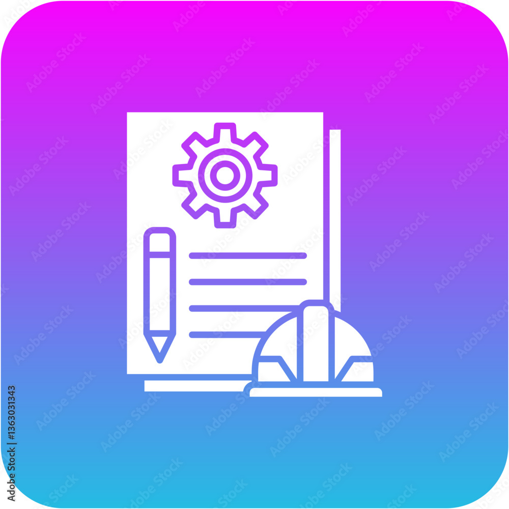 Naklejka premium Document Icon