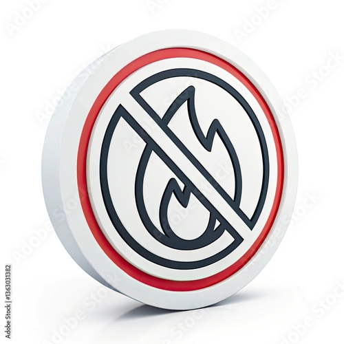 shield with fire