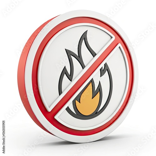 shield with fire