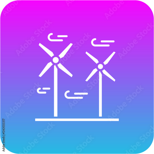 Wind turbine Icon
