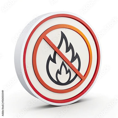 shield with fire
