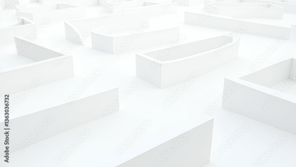 Orthogonal Circuits: Modern Tech Minimalism in Crisp Geometric Tiles Orthogonal Circuits: Modern Tech Minimalism in Crisp Geometric Tiles