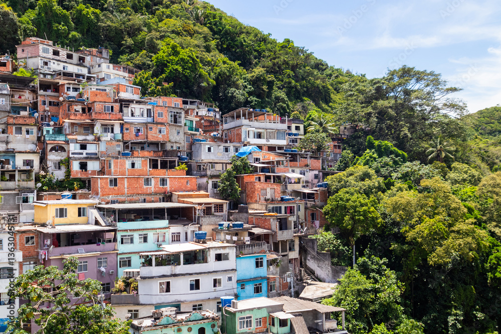 Obraz premium Babylon Hill in Rio de Janeiro.