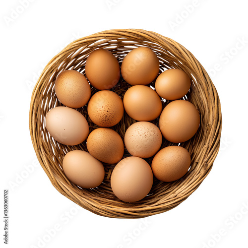 Wallpaper Mural Untitled design - A basket of eggs on a transparent  background Torontodigital.ca