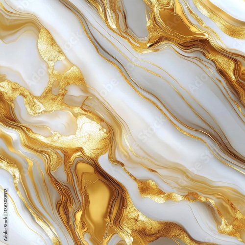 Luxury gold marble texture set. Natural stone background with abstract elegant line pattern for invitation template, wedding invite card, contemporary expensive or menu design