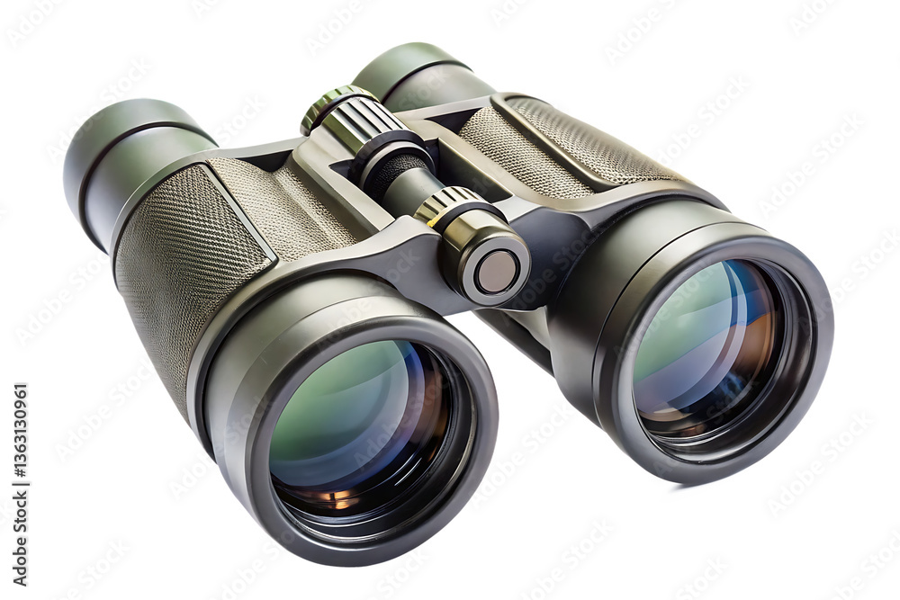 pair of pair of binoculars isolated on white background PNG,AI GENERATED pair of pair of binoculars isolated on white background PNG,AI GENERATED