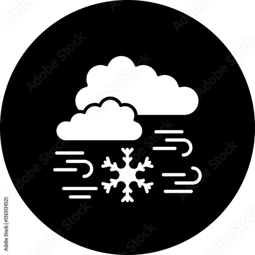 Cold breeze Icon