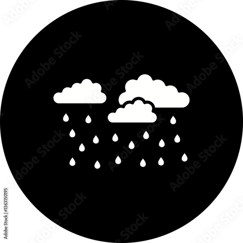 Heavy rain Icon