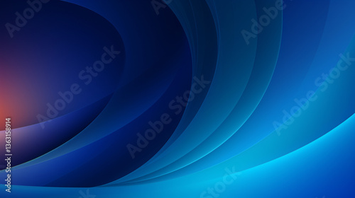 A gradient background with a dark black center, featuring blue and purple wavy design, perfect for high-tech display banners and web presentations.

