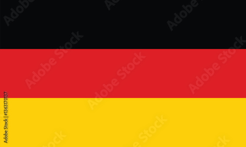 Free Download Germany Flag Vector Clipart Illustration - High-Quality Digital Design of the Iconic National Flag of Germany for Creative Projects, Presentations, and More - GFXLoad