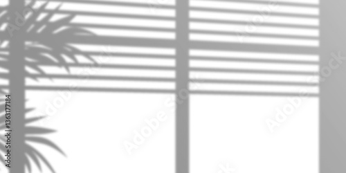 window shadow effect overlay isolated on transparent