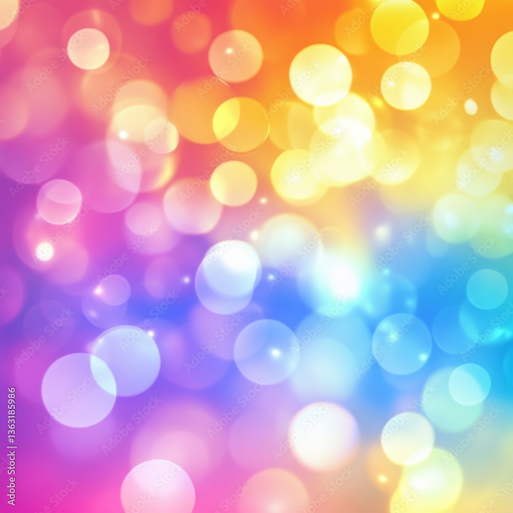 Colorful Bokeh Lights Background with Gradient Effect and Soft Glows, Perfect for Festive and Dreamy Designs Colorful Bokeh Lights Background with Gradient Effect and Soft Glows, Perfect for Festive and Dreamy Designs