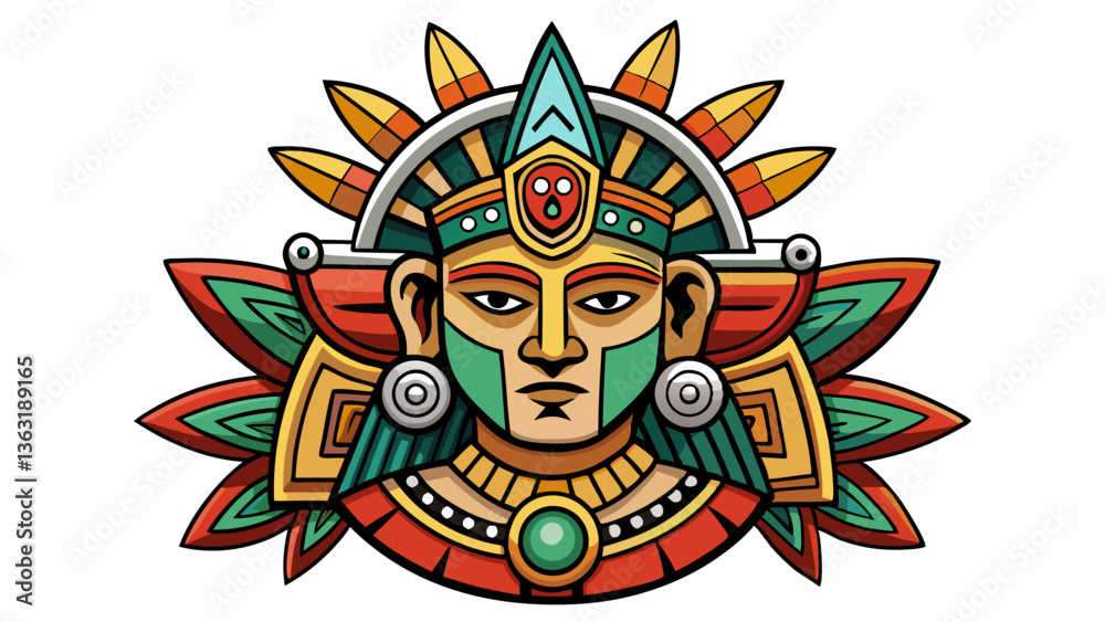 Mayan symbols tattoo template vector file Mayan symbols tattoo template vector file