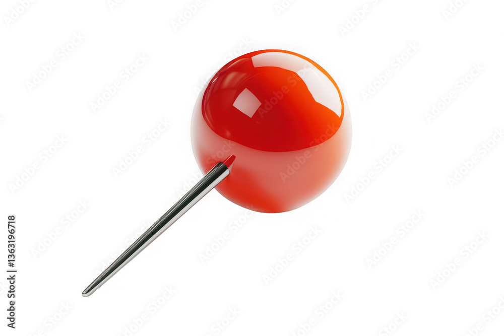 red push pin red push pin