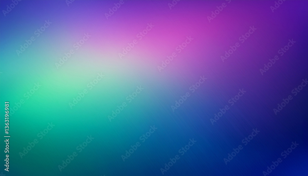 Fototapeta premium abstract gradient purple blue green colored blurred background