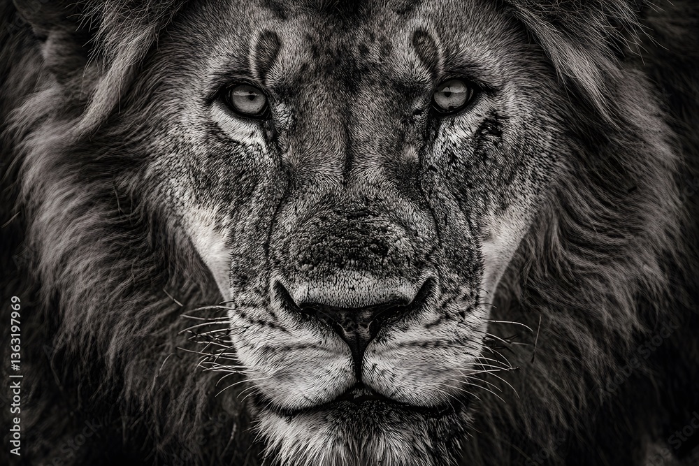 lion close-up of a majestic wild animal, a big cat in wildlife, a predator in safari nature and jungle king lion close-up of a majestic wild animal, a big cat in wildlife, a predator in safari nature and jungle king