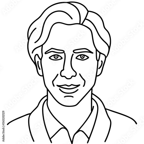 Portraits Drawing Line Art