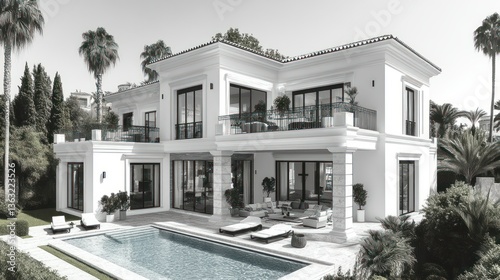 Luxury Mediterranean Villa: Architectural Design Excellence