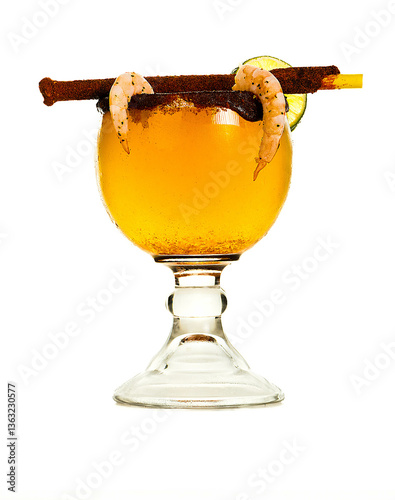 Clean Beer with shrimps