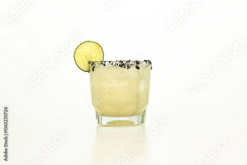 glass of water with lemon