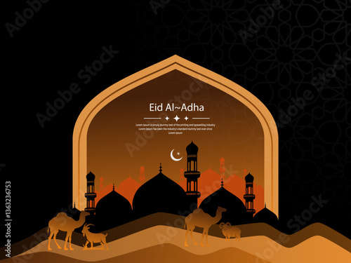Eid al-Adha Islamic Festival Celebration
