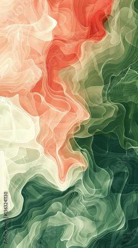 Abstract swirling colors, flowing design, vibrant hues, background