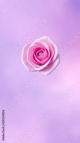 Dusty purple rose blue pink abstract background. Gradient. Elegant lilac background with space for design. Valentine, mother's day. Baby birthday, newborn. Beautiful.