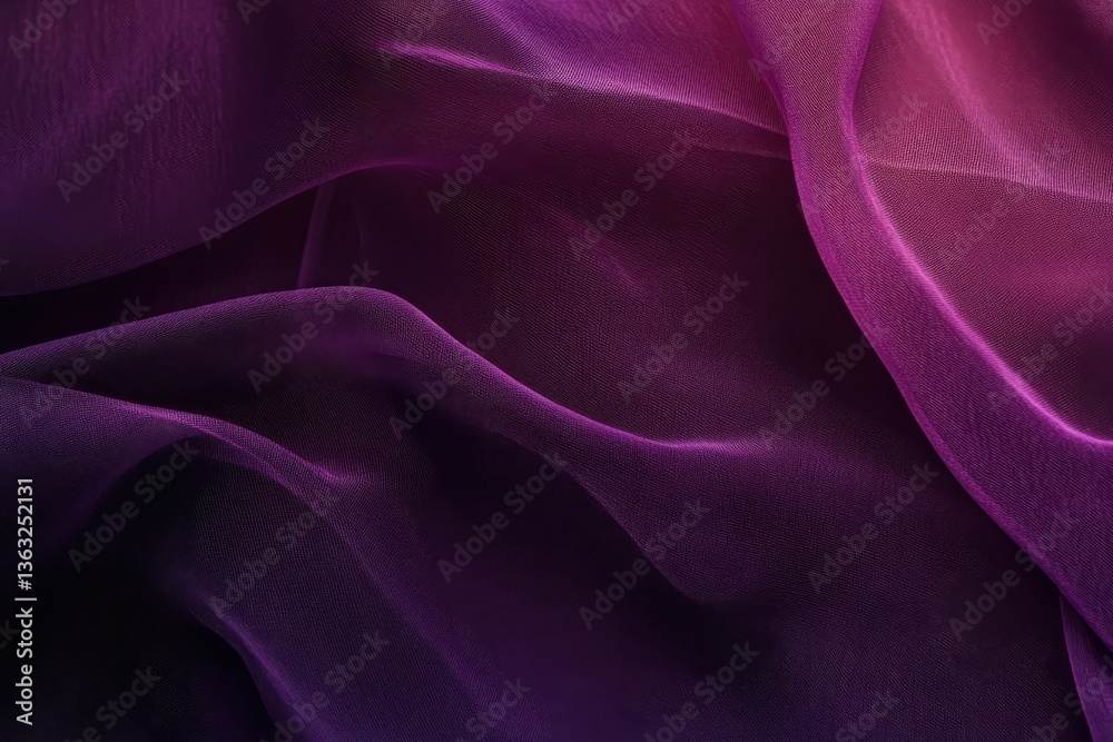 Obraz premium Dark purple gradient background with textured surface blending burgundy tones for an elegant, moody atmosphere
