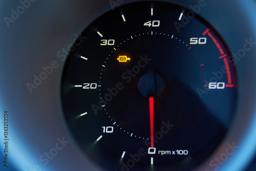 Warning of the diesel particulate filter - DPF regeneration error light illuminated on dashboard