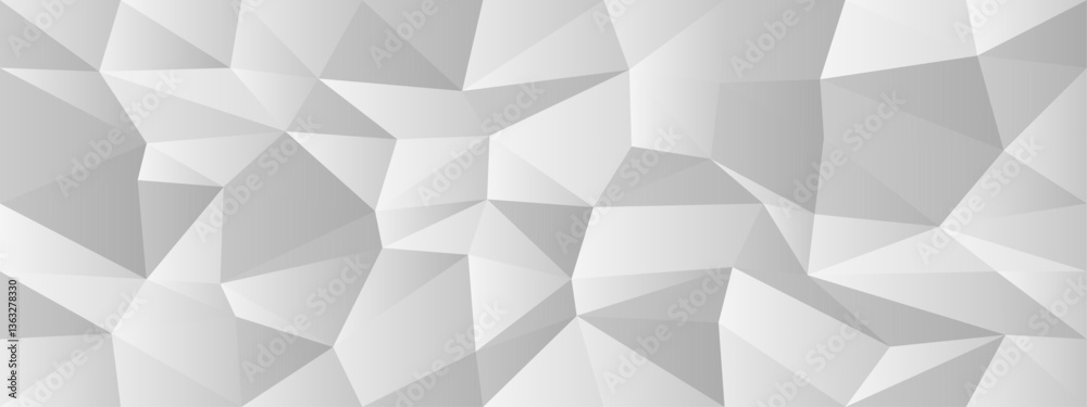 Abstract geometric polygonal pattern with monochrome triangles for modern design and background concepts. Abstract geometric polygonal pattern with monochrome triangles for modern design and background concepts.