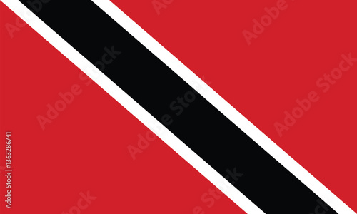 Free Download Trinidad and Tobago Flag Vector Clipart Illustration - High-Quality Digital Art for Design, Logo, and Creative Projects - GFXLoad