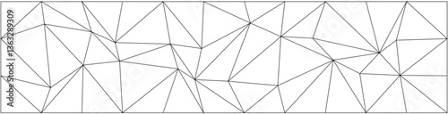 Geometric abstract art with irregular polygonal patterns for modern design.