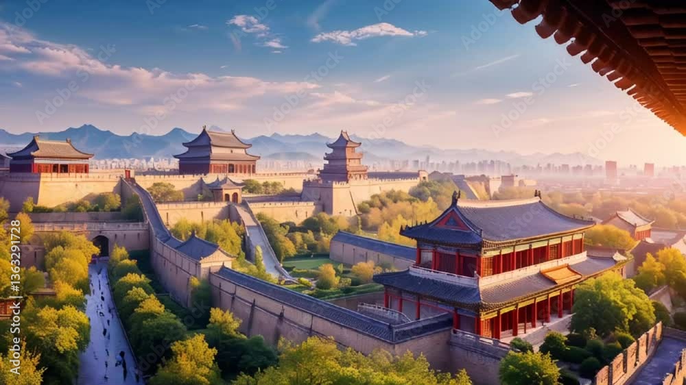 amazing architecture city Xi'an China
amazing architecture city Xi'an China