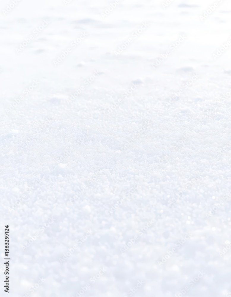 Obraz premium Pure white snow, pristine blanket covering the ground, drift, christmas, arctic