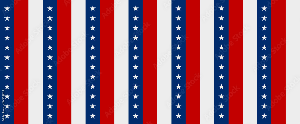 American Flag Pattern