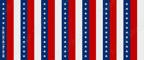 Obraz na płótnie American Flag Pattern w salonie