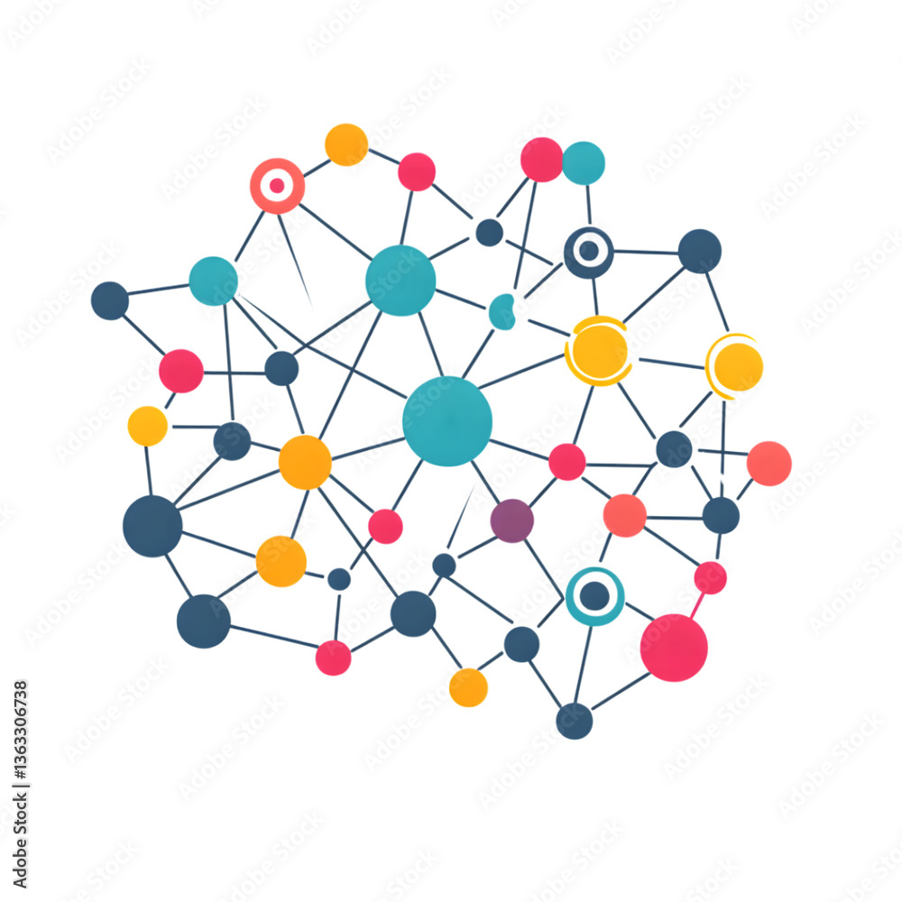 Digital Network: An intricate network of interconnected nodes and lines, symbolizing digital connections, communication, and the complexity of modern systems. Digital Network: An intricate network of interconnected nodes and lines, symbolizing digital connections, communication, and the complexity of modern systems.
