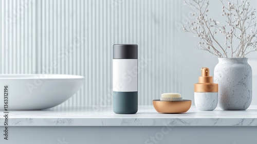 Modern bathroom essentials