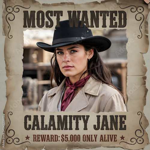 Calamity Jane: Wanted Alive for $5,000 photo