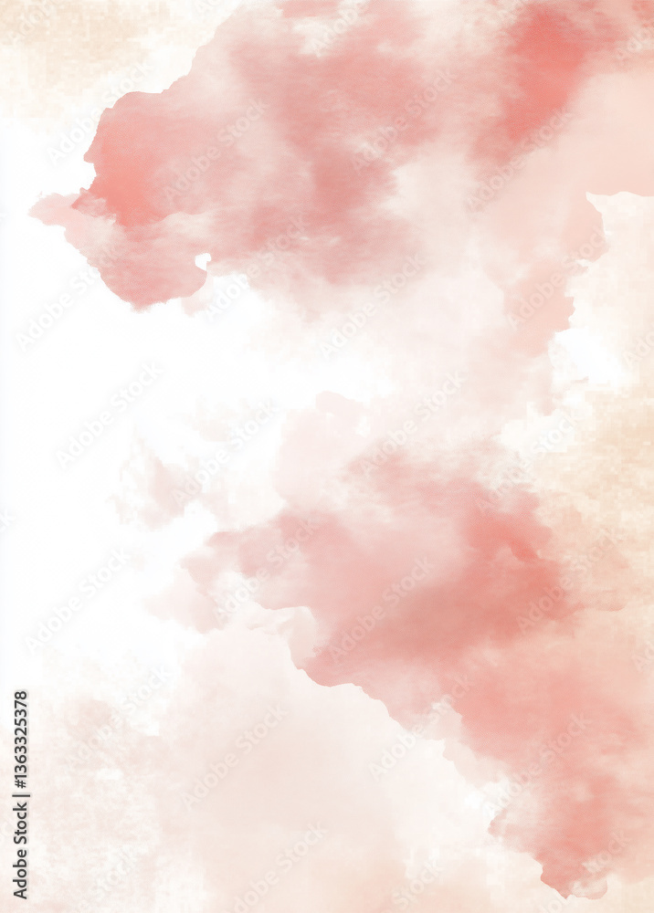 Obraz premium Watercolor digital paper with a vibrant rainbow colors gradient, artistic watercolour background textures, soft pastel printable watercolor texture, high-resolution abstract painting 