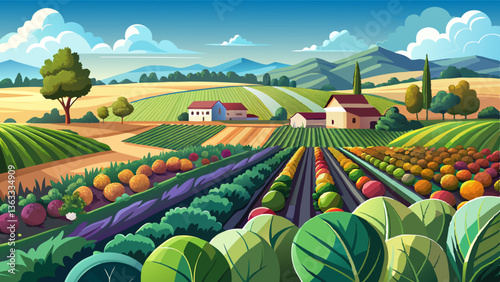 Beautiful fresh new crop on fields between brussels and charleroi in belgium