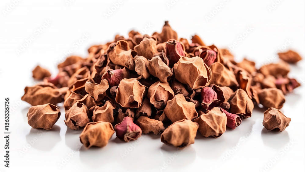 Aromatic Dry Cloves Isolated on a White Background for Culinary Use Aromatic Dry Cloves Isolated on a White Background for Culinary Use