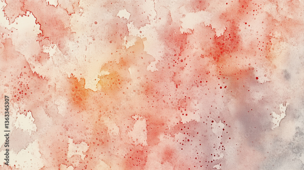 Fototapeta premium Watercolor digital paper, rainbow colors gradient, water colour background textures, bright pastel printable watercolor texture