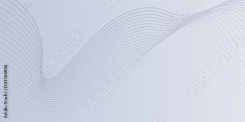 Modern abstract background with flowing lines. Digital future technology concept.simple