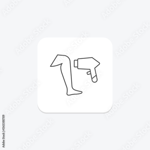 Digital Skin Analyzer, vector, pixel perfect, illustrator file