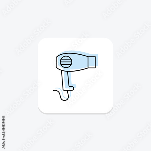 Smart Hairbrush, vector, pixel perfect, illustrator file
