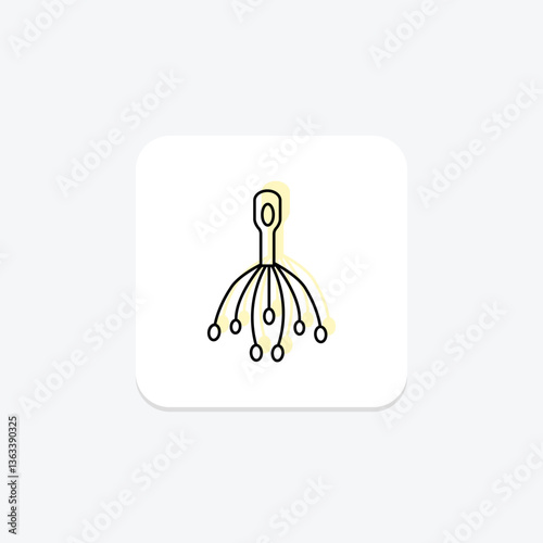 Digital Flat Iron, vector, pixel perfect, illustrator file