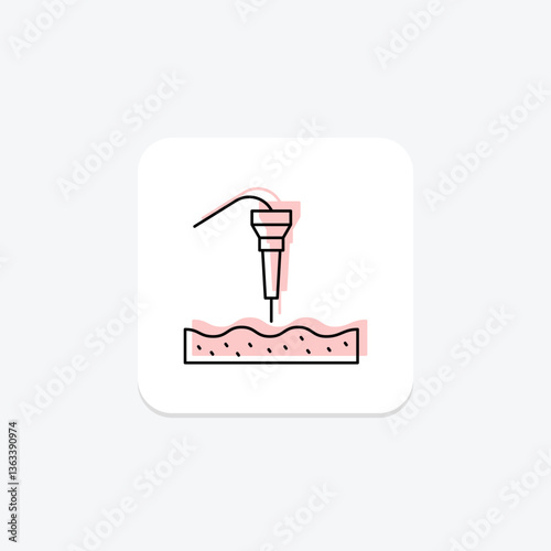 Rf Face Lifting Tool, vector, pixel perfect, illustrator file