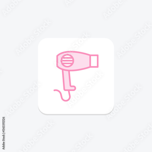 Smart Hairbrush, vector, pixel perfect, illustrator file