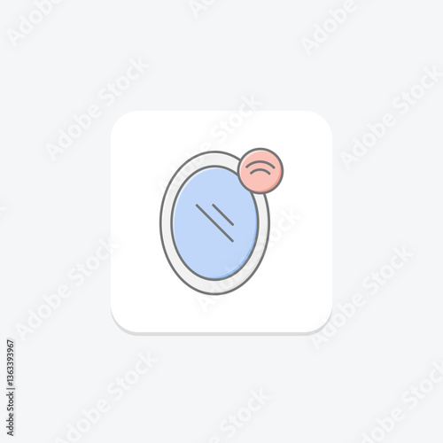 Gold Beauty Bar, vector, pixel perfect, illustrator file
